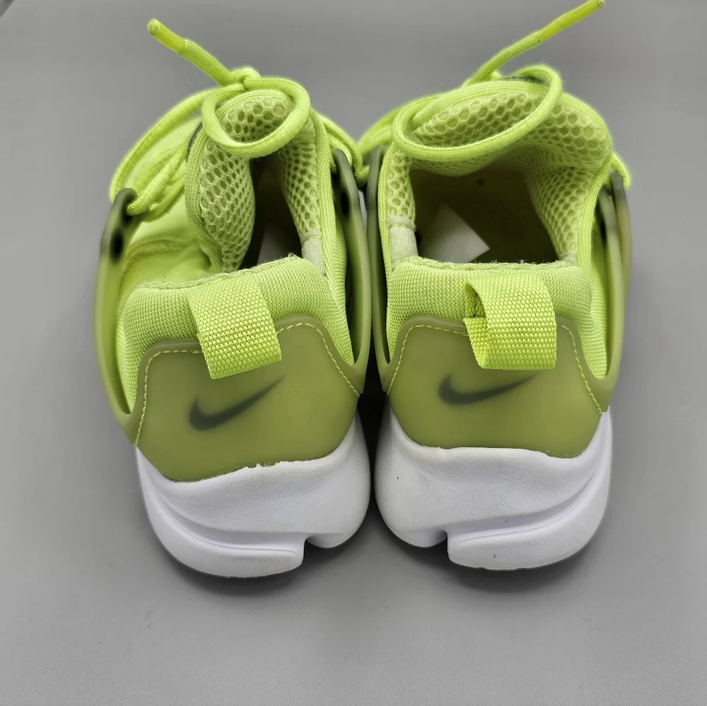 Nike Presto Neon Yellow Kids Sz 12 Boys Sneakers Shoes Slip On Easy Play Stained